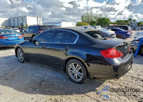 2013 Infiniti G37 z USA, uszkodzony, nr VIN JN1CV6AR7DM354940